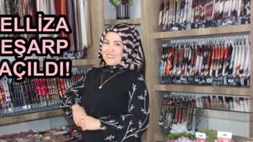 Afşin’de Elliza Eşarp açıldı!