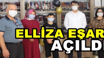 Afşin’de Elliza Eşarp açıldı!