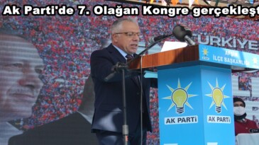 Afşin Ak Parti’de 7. Olağan Kongre gerçekleştirildi!