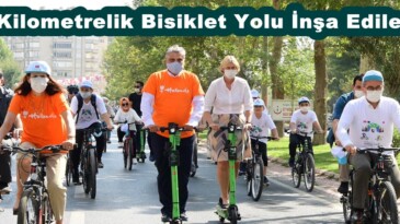 17 Kilometrelik Bisiklet Yolu İnşa Edilecek!