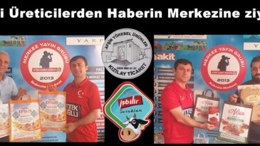 Afşinli Üreticilerden Haberin Merkezine ziyaret!