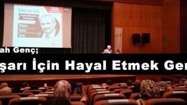 “Başarı İçin Hayal Etmek Gerek”