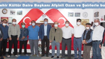 Büyükşehir Kültür Daire Başkanı Afşinli Ozan ve Şairlerle buluştu!