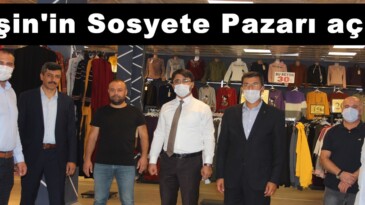 Afşin’in Sosyete Pazarı açıldı!