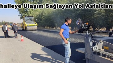 7 Mahalleye Ulaşım Sağlayan Yol Asfaltlanıyor.