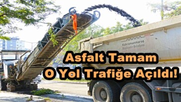 Asfalt Tamam O Yol Trafiğe Açıldı!