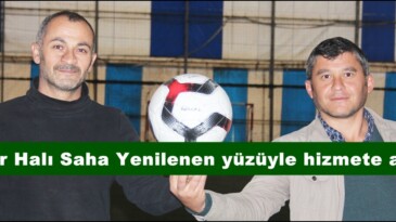 Siteler Halı Saha Yenilenen yüzüyle hizmete açıldı!