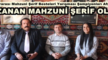 Uluslararası Aşık Mahzuni Şerif Besteleri Şampiyonları Afşin’den!