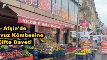 Afşin’de Maravuz Kömbesine Çifte Davet!