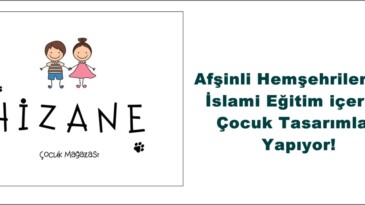 Afşinli Hemşehrilerimiz İslami Eğitim içerikli Çocuk Tasarımları Yapıyor!