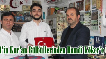 TRT 1’in Kur’an Bülbüllerinden Hamdi Köker’e Ödül!