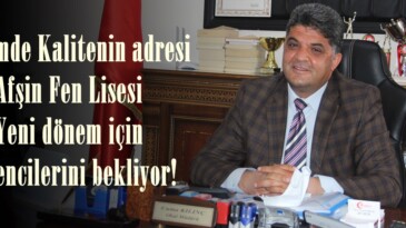 Eğitimde Kalitenin adresi Fen Lisesi Yeni dönem için Öğrencilerini bekliyor!