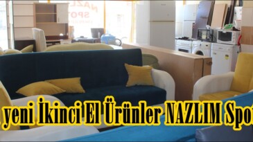 En yeni İkinci El Ürünler NAZLIM Spot’ta!