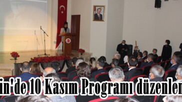 Afşin’de 10 Kasım Programı düzenlendi!