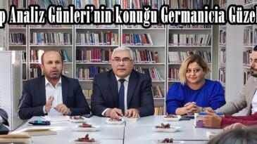 Kitap Analiz Günleri’nin konuğu Germanicia Güzeli Oldu!