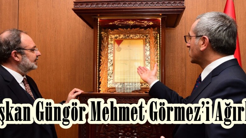 Başkan Güngör Mehmet Görmez’i Ağırladı.