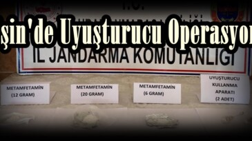 Afşin’de Uyuşturucu Operasyonu!