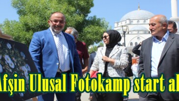 2.Afşin Ulusal Fotokamp start aldı.