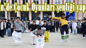 Afşin’de Çocuk Oyunları şenliği yapıldı.