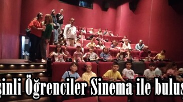 Afşinli Öğrenciler Sinema ile buluştu.