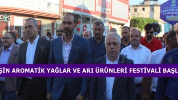 AFŞİN AROMATİK YAĞLAR VE ARI ÜRÜNLERİ FESTİVALİ BAŞLADI.