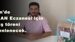 Afşin’de ÖZCAN Eczanesi için açılış töreni düzenlenecek.