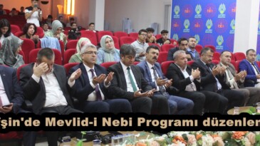 Afşin’de Mevlid-i Nebi Programı düzenlendi.