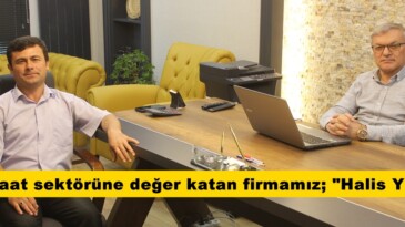 İnşaat sektörüne değer katan firmamız; “Halis Yapı”