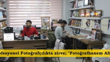 Profesyonel Fotoğrafçılıkta zirve; “Fotoğrafhanem Afşin”