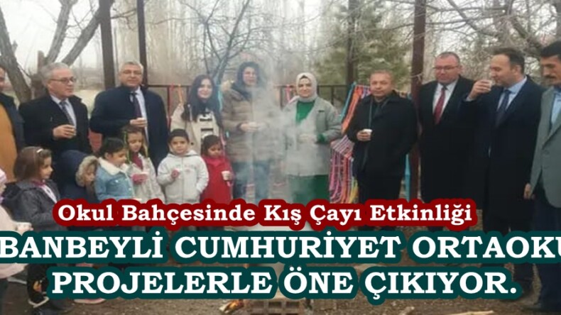 ÇOBANBEYLİ CUMHURİYET ORTAOKULU PROJELERLE ÖNE ÇIKIYOR.