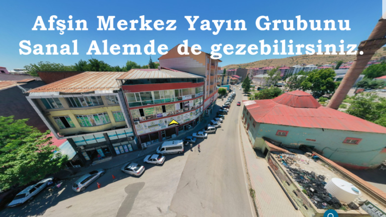 Afşin Merkez Yayın Grubunu Sanal Alemde de gezebilirsiniz.