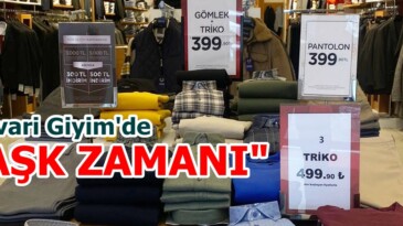 Süvari Giyim’de “Aşk Zamanı”