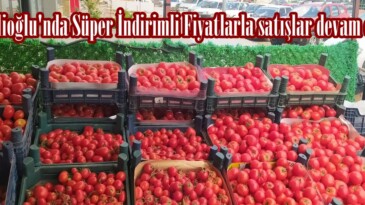 Büğetlioğlu’nda Süper İndirimli Fiyatlarla satışlar devam ediyor.