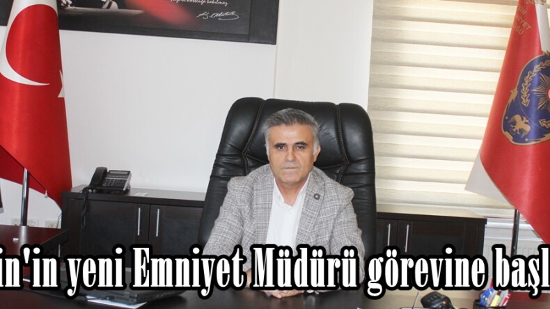 Afşin’in yeni Emniyet Müdürü görevine başladı.