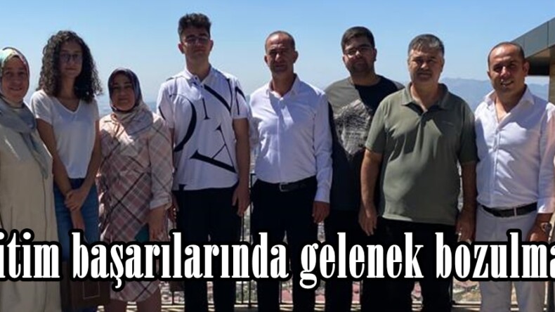 Eğitim başarılarında gelenek bozulmadı.