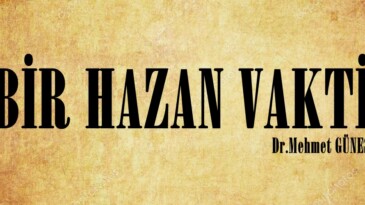 BİR HAZAN VAKTİ