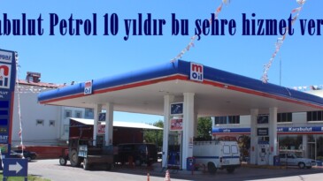 Karabulut Petrol 10 yıldır bu şehre hizmet veriyor.