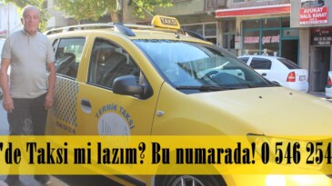 Afşin’de Taksi mi lazım? Bu numarada! 0 546 254 2145