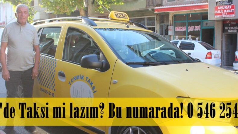 Afşin’de Taksi mi lazım? Bu numarada! 0 546 254 2145