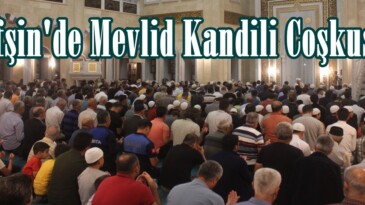 Afşin’de Mevlid Kandili Coşkusu.