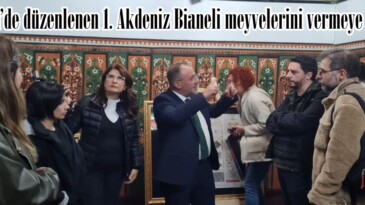 Afşin’de düzenlenen 1. Akdeniz Bianeli meyvelerini vermeye başladı.