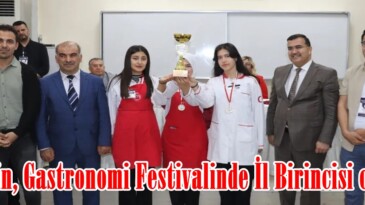 Afşin, Gastronomi Festivalinde İl Birincisi oldu.