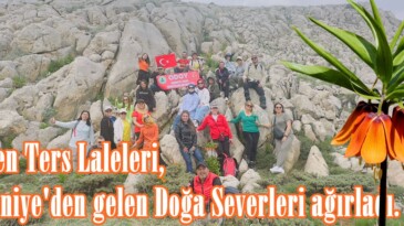 Sergen Ters Laleleri, Osmaniye’den gelen Doğa Severleri ağırladı.