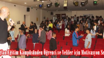 Karaoğlan Eğitim Kampüsünden Öğrenci ve Veliler için Motivasyon Semineri.