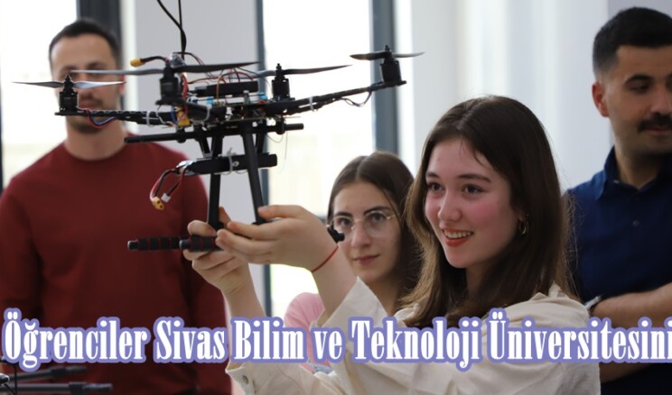 Afşinli Öğrenciler Sivas Bilim ve Teknoloji Üniversitesini gezdi.