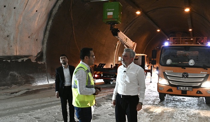 Başkan Görgel, Âşık Mahzuni Şerif Tünellerindeki Çalışmaları İnceledi.