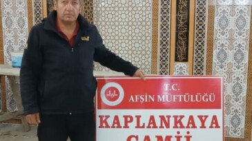 Beyceğiz Mahallesinde ki Caminin adı Kaplankaya Camii olarak değiştirildi.