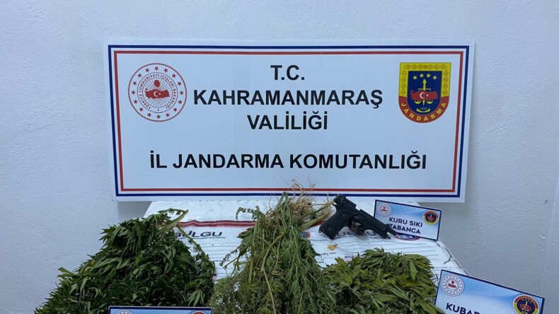 Jandarmadan Afşin’de Uyuşturucuya bir darbe daha!