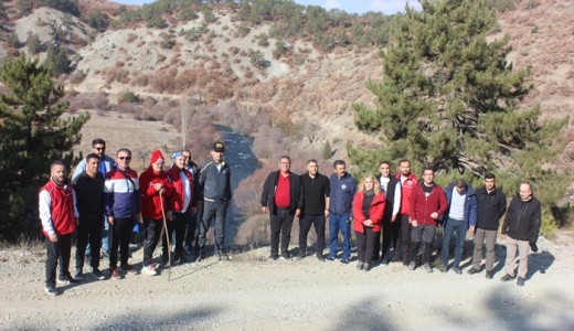 Afşin’de Kaymakam Muammer Sarıdoğan’ın da katıldığı Doğa Yürüyüşü düzenlendi.