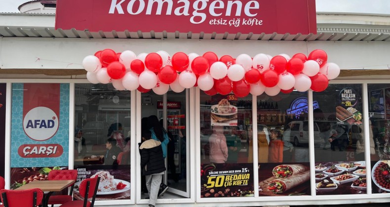 Afşin Komagene’de Ayın 15’i Yüzde 50 Ekstra Çiğköfte yeme günü!